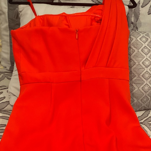 Beautiful once worn one shoulder evening gown. - Picture 5 of 6